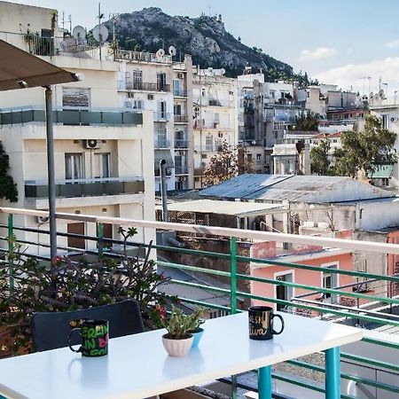 Bright Apt. With Lovely View In Lycabettus! Apartment Athens Luaran gambar