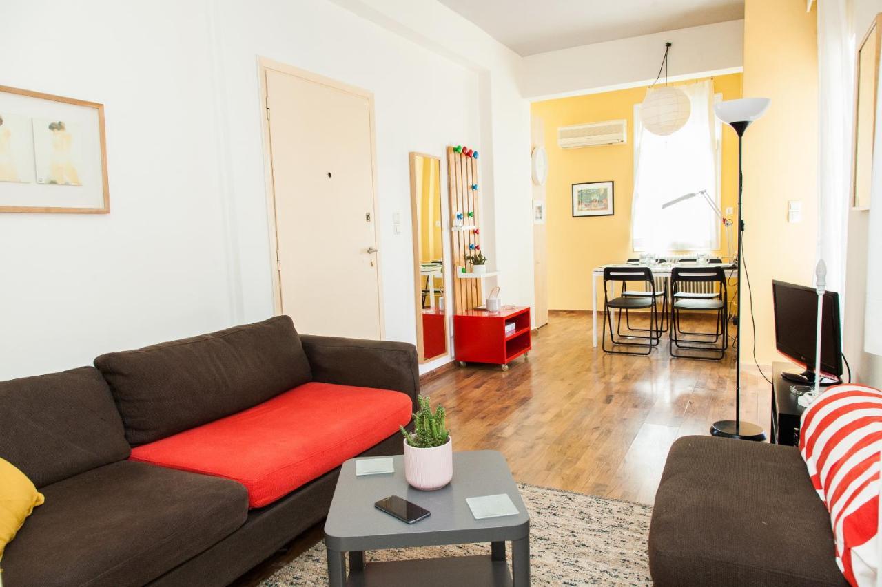 Bright Apt. With Lovely View In Lycabettus! Apartment Athens Luaran gambar